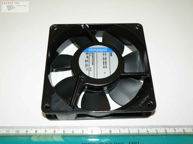 AC Axial Compact Fan, 119 x 119 x 25mm, 115V, Lot of 3