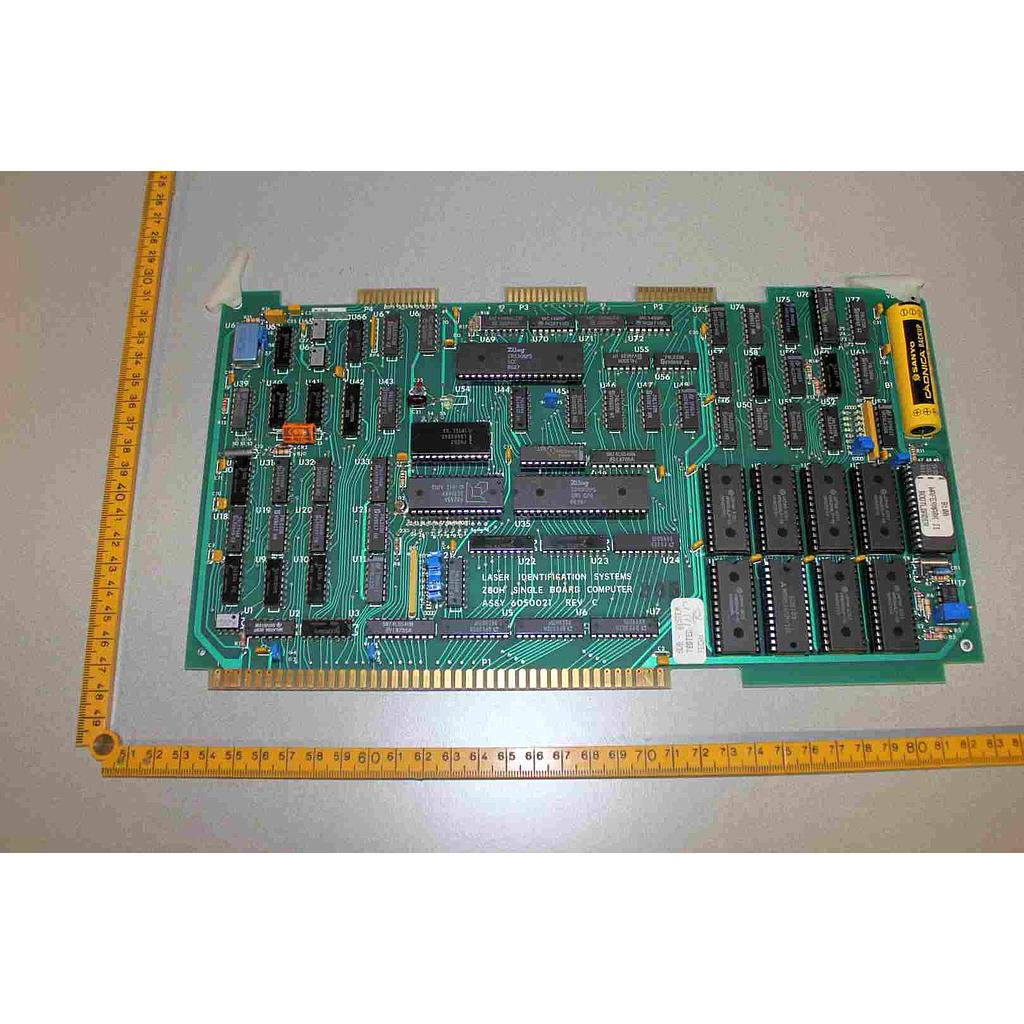 Z80H Single Board Computer, Assy 6050021, Rev.C