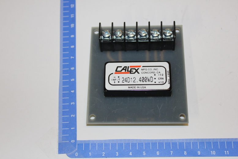 DUAL OUTPUT ISOLATED DC-DC CONVERTER  MS6 PC0100-36 CALEX, USED