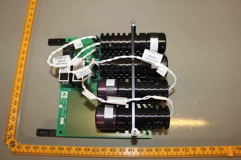 PCB Assy, Coax-OBL Lamp Intfc, with 256988-001 & 256988-002 & 256988-003 & 256988-004