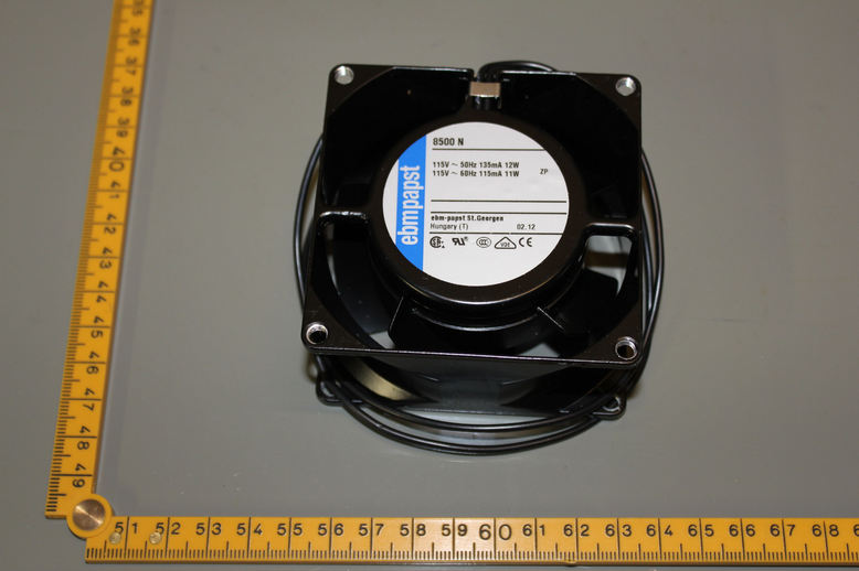 8500N AC Axial Fan, 115V, Square, 50/60Hz (959-9754)