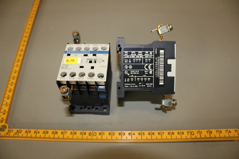 RELAY CONTACTOR, LOT OF 2