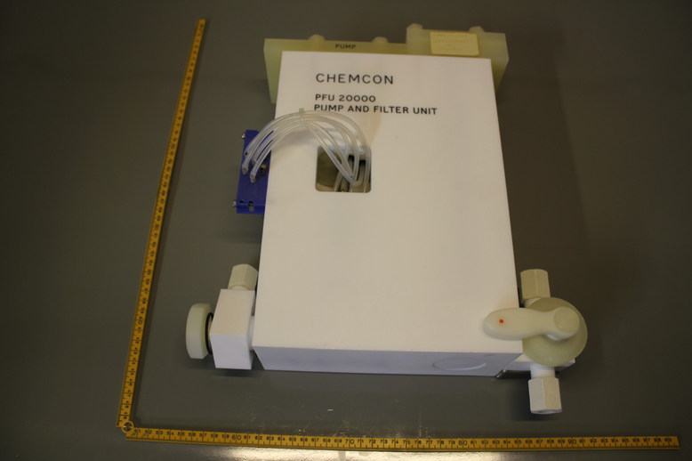 PUMP AND FILTER UNIT CHEMCON, USED