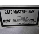 Rate-Master RMB, Flowmeter, 0-600 SCFH Air