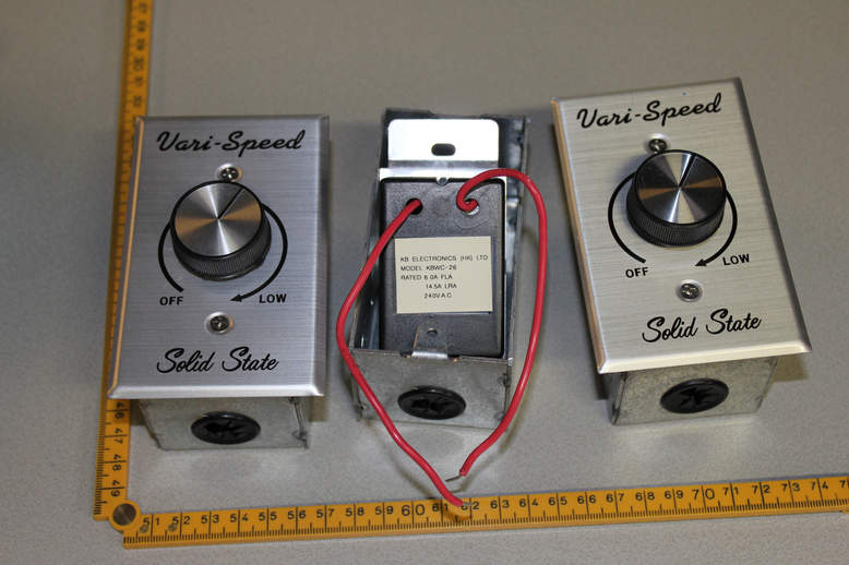 VARI-SPEED, SOLID-STATE VARIABLE SPEED AC MOTOR CONTROLS, LOT OF 3