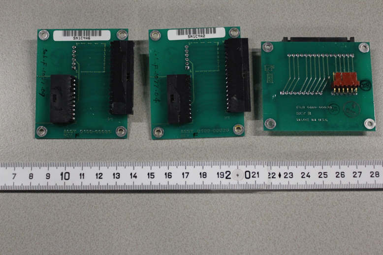 PCB GRIPPER INTERCONNECT BOARD  PE03 PE05 ETCHERS,REV F, LOT OF 3