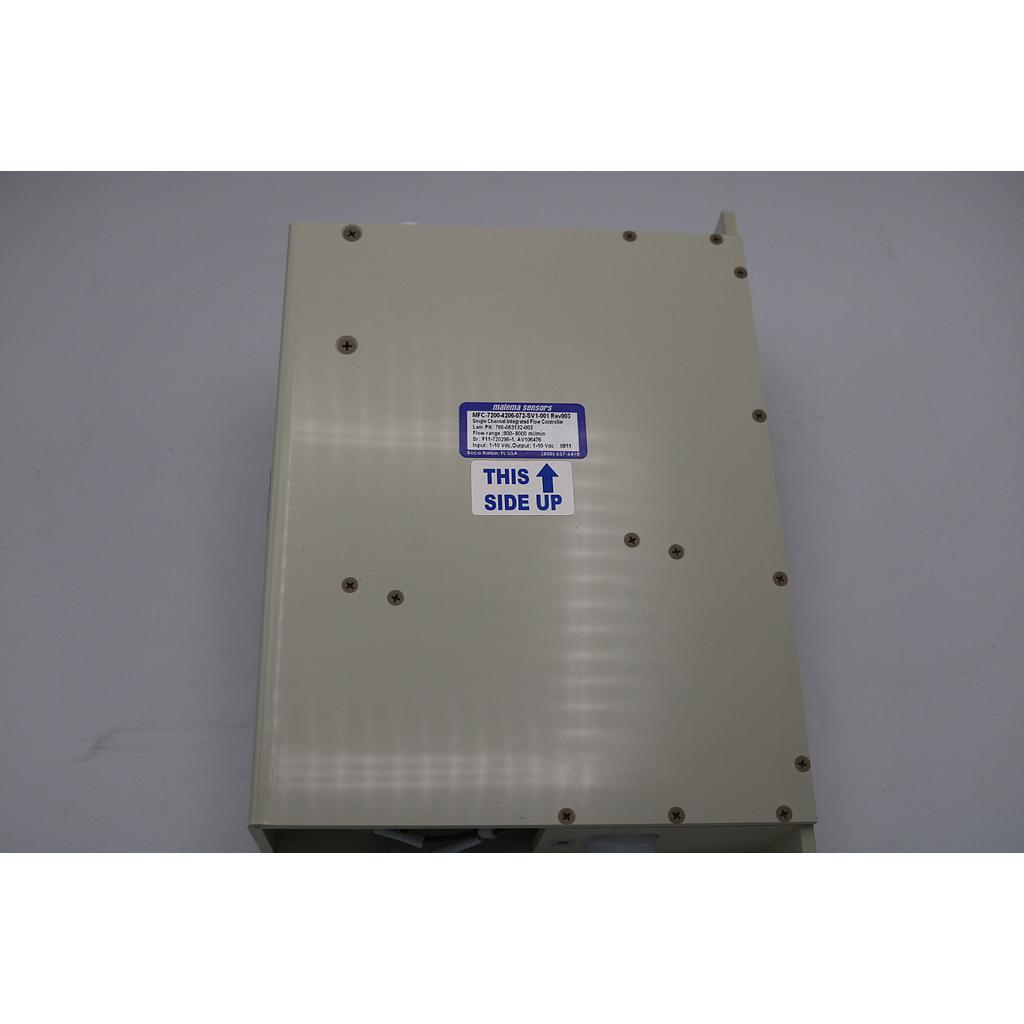 SINGLE CHANNEL INTEGRATED FLOW CONTROLLER, MALEMA MFC-7200-4206-072-SV1-001, Rev 003