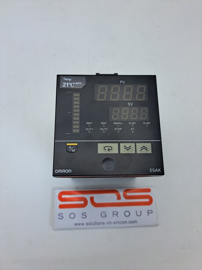 Digital Temperature Controller, 1/4 DIN, 100-240VAC