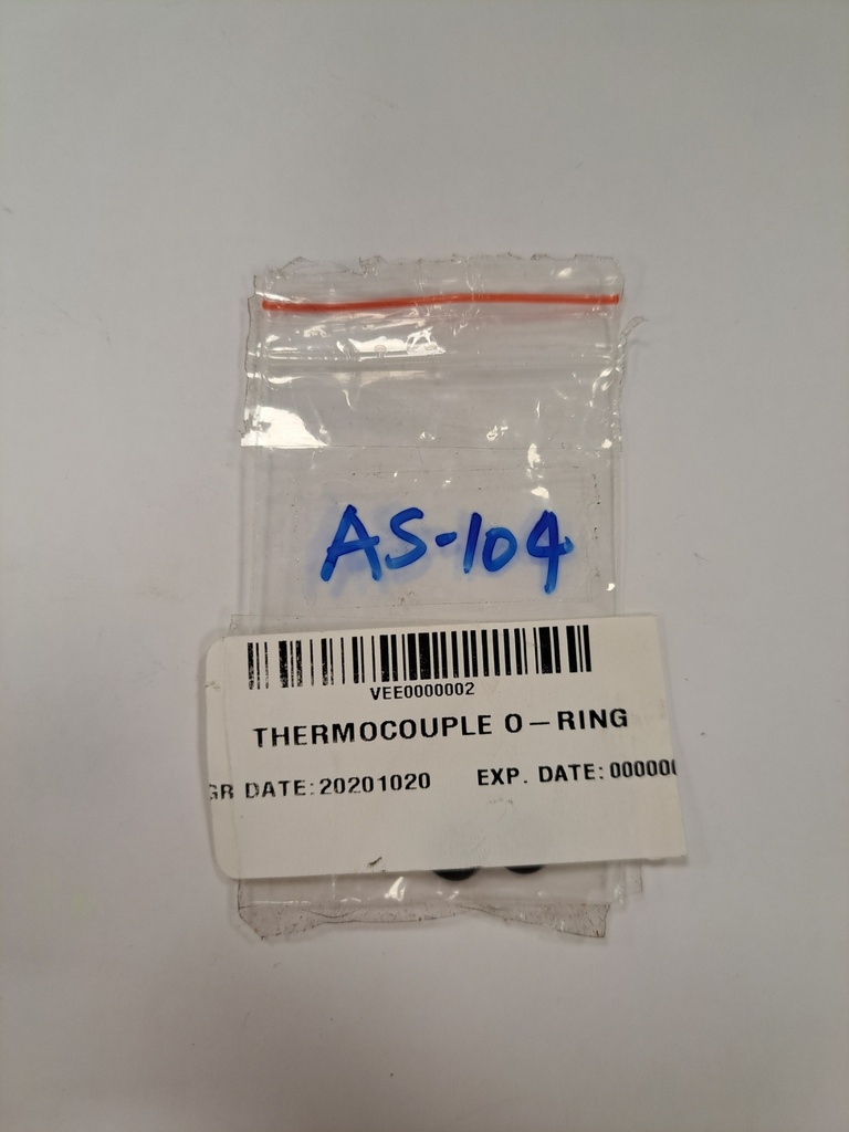 THERMOCOUPLE O-RING AS-104 (lot of 2)