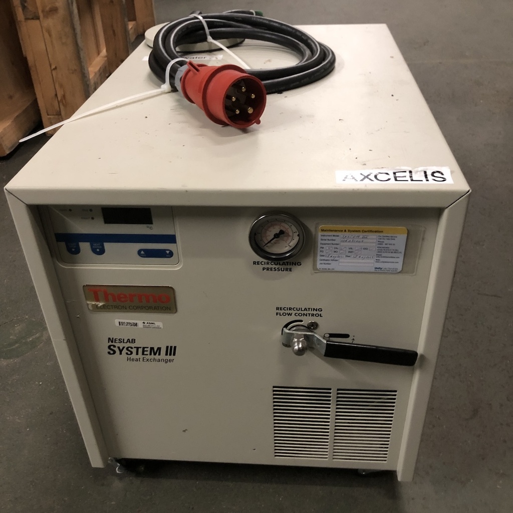 Neslab System III Heat Exhanger, Model: SYS3, 380-415V, 4A, 3Phase, 327021091601
