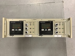 [TKU 410/101133] Heater Controller, Two Controllers in 19" Rack, Eurotherm 818S
