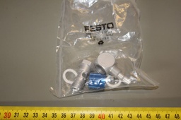 [LCX-1/4-PX-6/504826] Elbow Quick Connector Fitting, FESTO 4042, Lot of 10
