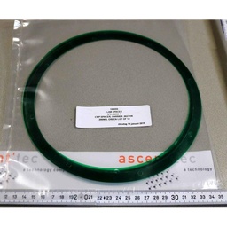 [372-45090-1/100059] CMP SPACER, CARRIER .003THK 200mm, GREEN, LOT OF 14