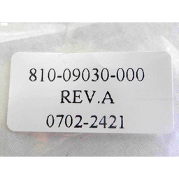 [810-09030-000/502900] CABLE, REV. A, 0702-2421