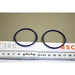 [10002658/100444] O-RING, SEAL, 2MM CS X 45MM, SILICON, LOT OF 9