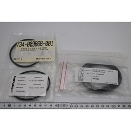 [734-009868-001/201690] AS232, O-RING VITON BLACK CYLINDER NW 40 2.374 ID X .139 C/S, LOT OF 6