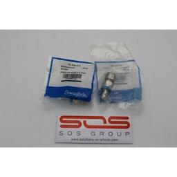 [SS-PB6-SL6/100651] MULTI-PURPOSE PUSH-ON HOSE END CONNECTION, 3/8 IN. SS TUBE FITTING, 3/8 IN. HOSE SIZE, Lot of 5